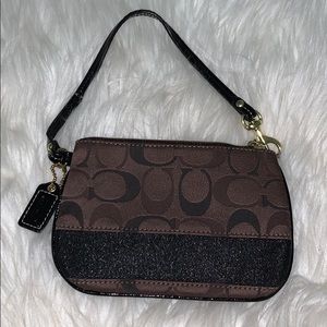 Coach Wristlet Pouch.